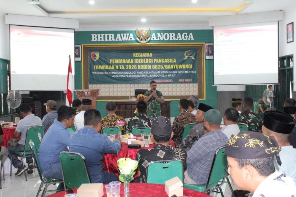 Tak Sekadar Pembinaan, Kodim 0825/Banyuwangi Perkuat Ideologi Pancasila untuk Dukung Asta Cita Menuju Indonesia Maju
