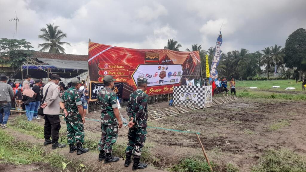 Deru Motor di Hamparan Areal Sawah: Koramil Songgon Kawal Lomba Balap Manol Gabah, Ajang Rakyat Tani Banyuwangi yang Makin Bergengsi