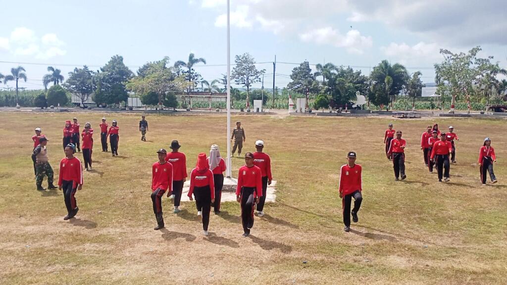 Danramil 0825/09 Tegaldlimo, Memerikan Arahan terhadap Calon Paskibraka