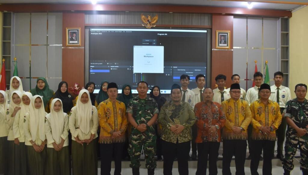Kasdim 0825/Banyuwangi Hadiri Grand Launching KKRI 2026 Bersama Kemhan RI Secara Virtual