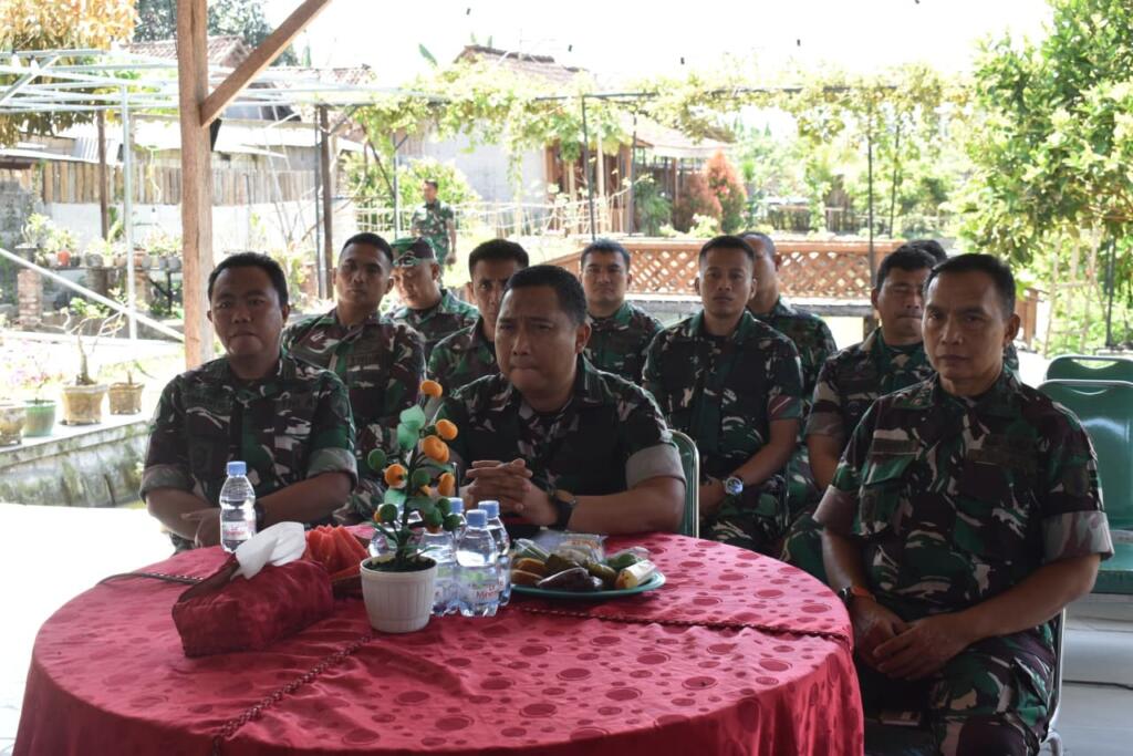 Dandim 0825/Banyuwangi Ikuti Vicon Persiapan Grand Launching Kompi Produksi, Dorong Penguatan Program Produktif